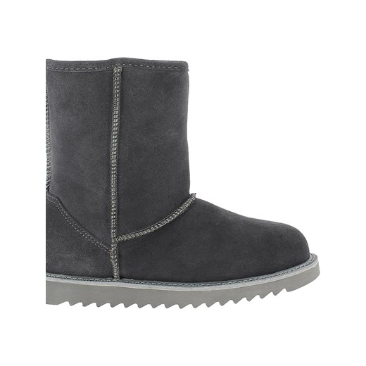 Gooce Skórzane kozaki zimowe &quot;Sawel Waterproof&quot; w kolorze antracytowym Gooce 40 okazja Limango Polska