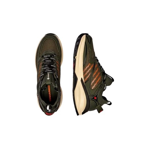Buty sportowe męskie Dsquared2 z tworzywa sztucznego