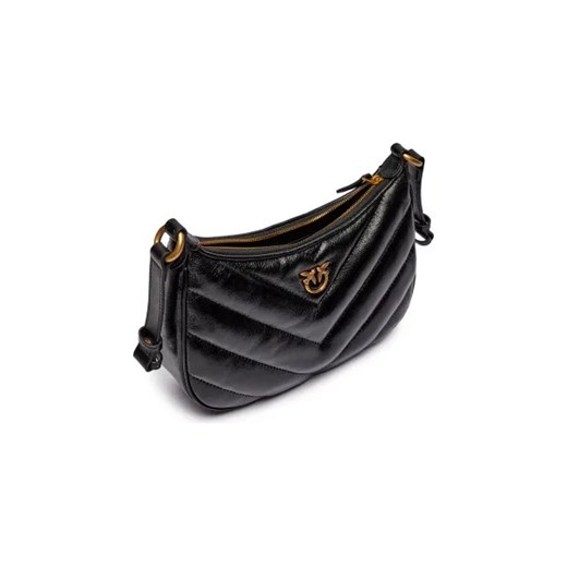 Pinko Skórzana torebka na ramię HALF MOON MINI Pinko One Size Gomez Fashion Store
