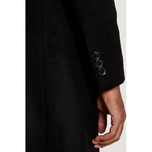 BOSS BLACK Wełniany płaszcz Hyde | z dodatkiem kaszmiru 54 Gomez Fashion Store
