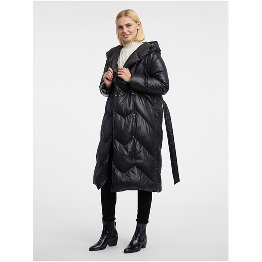 orsay Płaszcz zimowy w kolorze czarnym L promocyjna cena Limango Polska