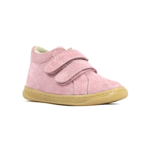 Richter Shoes Skórzane buty &quot;Dash Mini&quot; w kolorze jasnoróżowym do chodzenia na boso ze sklepu Limango Polska w kategorii Buty zimowe dziecięce - zdjęcie 175057108