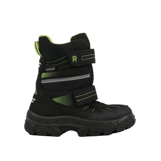 Richter Shoes Kozaki zimowe &quot;Davos&quot; w kolorze czarnym ze sklepu Limango Polska w kategorii Buty zimowe dziecięce - zdjęcie 175057287