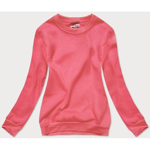 Bluza dresowa damska ze ściągaczami malinowa (w01-58) ze sklepu goodlookin.pl w kategorii Bluzy damskie - zdjęcie 175058308