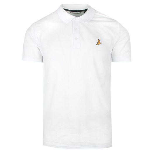 Klasyczna Męska Koszulka POLO - Brave Soul - Biała TSBRSSS24IMAIwhitePOLO ze sklepu JegoSzafa.pl w kategorii T-shirty męskie - zdjęcie 175060677