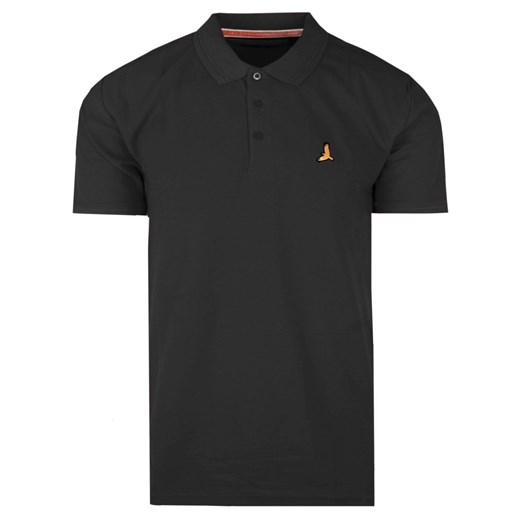 Klasyczna Męska Koszulka POLO - Brave Soul - Czarna TSBRSSS24IMAIblackPOLO ze sklepu JegoSzafa.pl w kategorii T-shirty męskie - zdjęcie 175060679