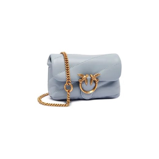 Pinko Skórzana torebka na ramię LOVE MICRO PUFF C Pinko One Size Gomez Fashion Store