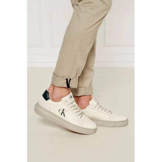 Buty sportowe męskie Calvin Klein beżowe