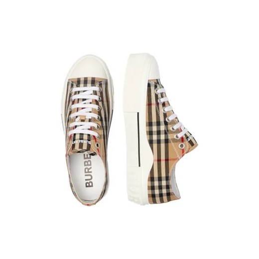 Trampki męskie Burberry z tworzywa sztucznego wiosenne