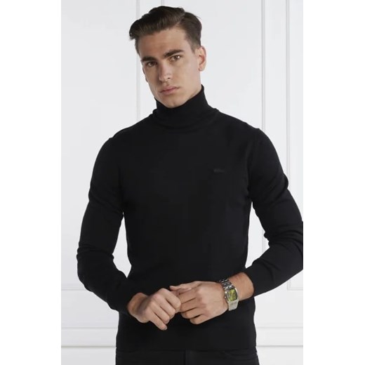 Lacoste Wełniany golf | Regular Fit ze sklepu Gomez Fashion Store w kategorii Swetry męskie - zdjęcie 175065775