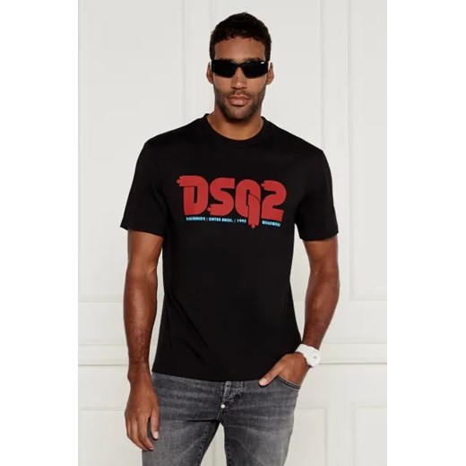 Dsquared2 T-shirt | Regular Fit ze sklepu Gomez Fashion Store w kategorii T-shirty męskie - zdjęcie 175065877