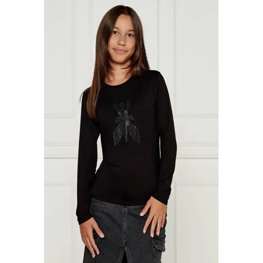 Patrizia Pepe Bluzka | Regular Fit ze sklepu Gomez Fashion Store w kategorii Bluzki dziewczęce - zdjęcie 175065965