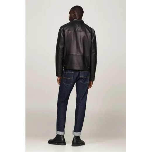 Tommy Hilfiger Skórzana kurtka | Regular Fit Tommy Hilfiger XL Gomez Fashion Store