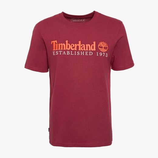 T-shirt męski Timberland z krótkimi rękawami młodzieżowy