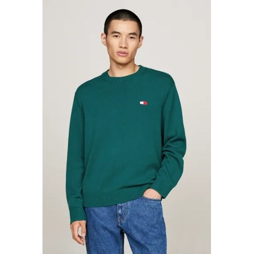 Tommy Jeans Sweter | Regular Fit | z dodatkiem wełny Tommy Jeans XXL Gomez Fashion Store