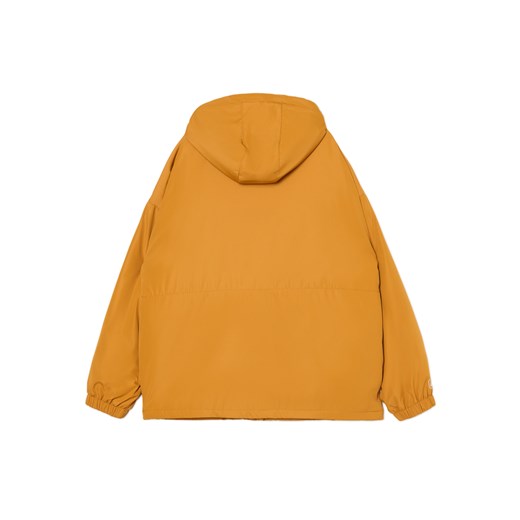 Cropp - Miodowa kurtka basic z kapturem - brązowy Cropp XS Cropp