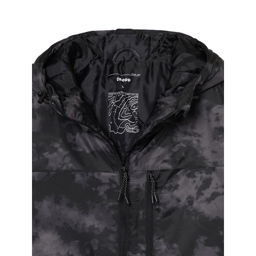 Cropp - Szara kurtka basic z kapturem - szary Cropp S Cropp