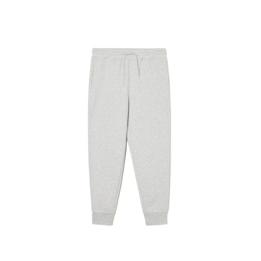 Cropp - Melanżowe dresowe joggery - jasny szary Cropp XL Cropp