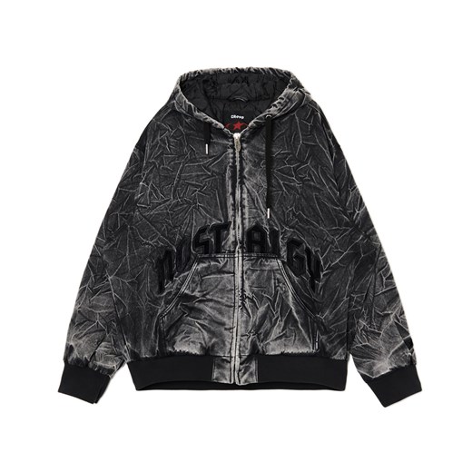 Cropp - Kurtka bomber typu hoodie - czarny Cropp M Cropp