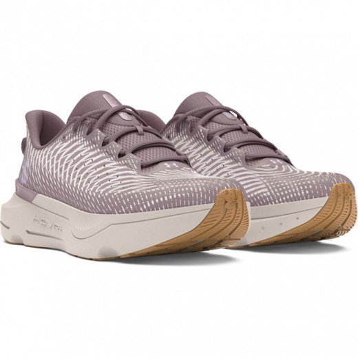 Damskie buty do biegania Under Armour UA W Infinite Pro - beżowe ze sklepu Sportstylestory.com w kategorii Buty sportowe damskie - zdjęcie 175082925