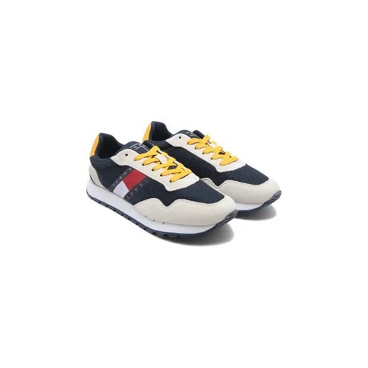 Buty sportowe męskie Tommy Jeans ze skóry