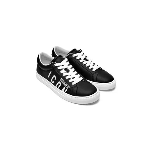 Dsquared2 Skórzane sneakersy Cassetta Dsquared2 46 Gomez Fashion Store