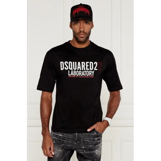 Dsquared2 T-shirt | Regular Fit ze sklepu Gomez Fashion Store w kategorii T-shirty męskie - zdjęcie 175085479