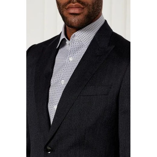 BOSS BLACK Wełniany garnitur H-Huge-2Pcs-Peak | Slim Fit 50 Gomez Fashion Store