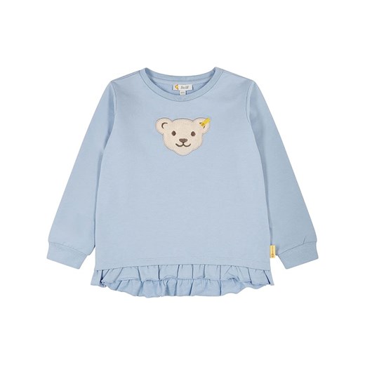 Steiff Bluza w kolorze błękitnym ze sklepu Limango Polska w kategorii Bluzy dziewczęce - zdjęcie 175086696