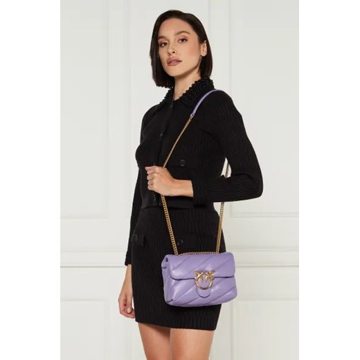 Pinko Skórzana torebka na ramię LOVE PUFF MINI CL Pinko One Size Gomez Fashion Store