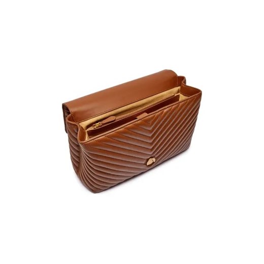 Pinko Skórzana torebka na ramię LOVE LADY PUFF Pinko One Size Gomez Fashion Store