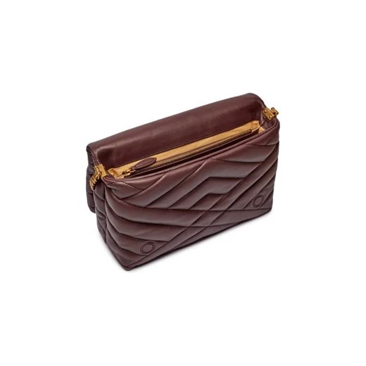 Pinko Skórzana torebka na ramię LOVE CLICK PUFF CLASSIC Pinko One Size Gomez Fashion Store