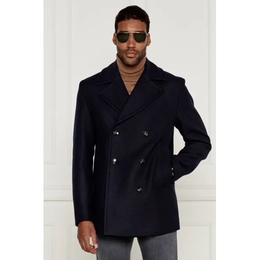 BOSS BLACK Wełniany płaszcz 56 Gomez Fashion Store