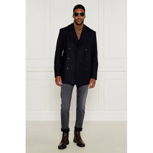 BOSS BLACK Wełniany płaszcz 54 Gomez Fashion Store
