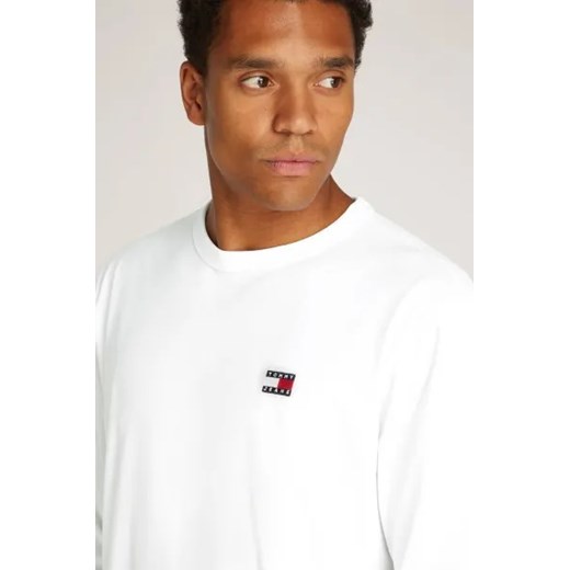 T-shirt męski Tommy Jeans z długim rękawem bawełniany