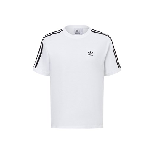 adidas Originals Koszulka damska Kobiety Dżersej écru jednolity ze sklepu vangraaf w kategorii Bluzki damskie - zdjęcie 175103487