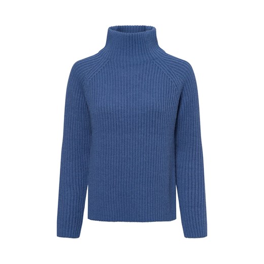 Drykorn Damski sweter z dzianiny z zawartością alpaki - Arwen Kobiety dzianina grubo tkana niebieski jednolity ze sklepu vangraaf w kategorii Swetry damskie - zdjęcie 175103496