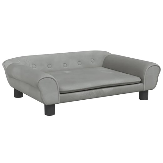 Szara minimalistyczna sofa dla dzieci - Pergio ze sklepu Edinos.pl w kategorii Meble dziecięce - zdjęcie 175107285