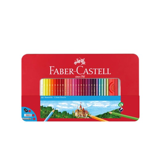 Faber-Castell Kredki (60 szt.) ze sklepu Limango Polska w kategorii Akcesoria biurowe - zdjęcie 175111507