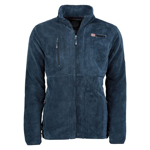 Geographical Norway Kurtka polarowa &quot;Upload&quot; w kolorze granatowym ze sklepu Limango Polska w kategorii Bluzy męskie - zdjęcie 175111608
