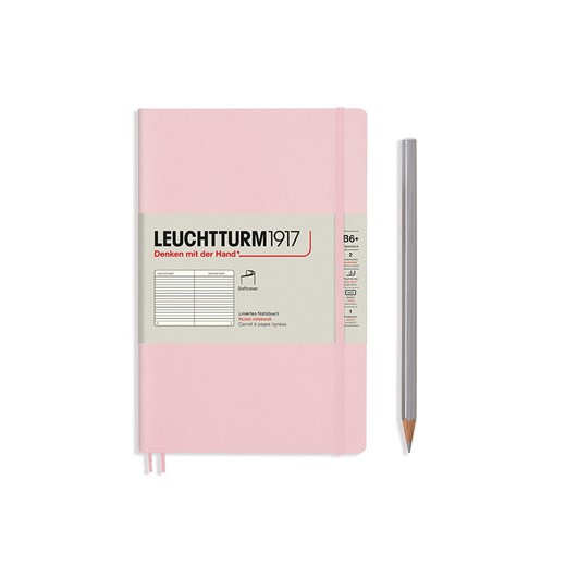 LEUCHTTURM1917 Notatnik w kolorze jasnoróżowym w linie - B6+ ze sklepu Limango Polska w kategorii Akcesoria biurowe - zdjęcie 175111647