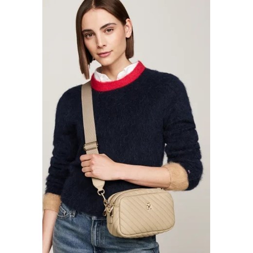 Listonoszka Tommy Hilfiger ze skóry ekologicznej 