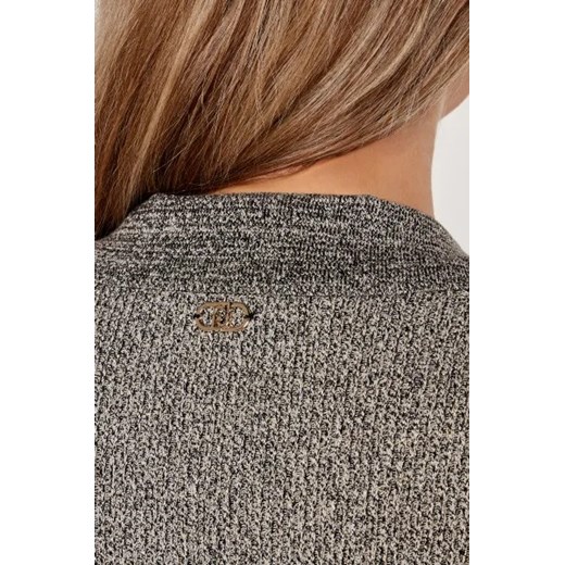 Sweter damski Liu Jo z dekoltem w serek 