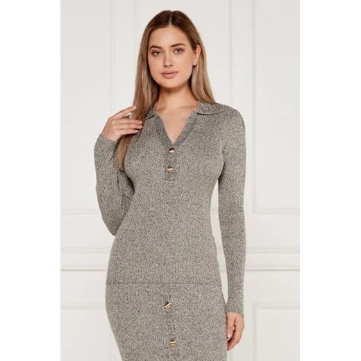 Sweter damski Liu Jo z dekoltem w serek 