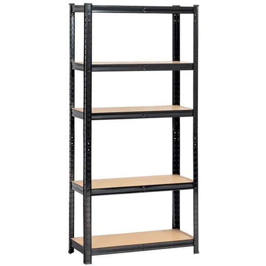 Czarny regał magazynowy 154 cm - Filove 3X ze sklepu Edinos.pl w kategorii Regały i witryny - zdjęcie 175117588