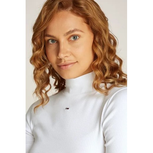 Bluzka damska Tommy Jeans z golfem na jesień