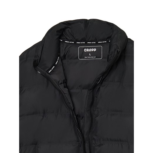 Cropp - Czarna kurtka pufferka - czarny Cropp S Cropp