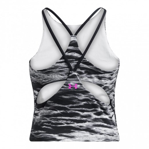 Damski top treningowy Under Armour Project Rock Lets Go Btb Top Pt - czarny ze sklepu Sportstylestory.com w kategorii Bluzki damskie - zdjęcie 175123127