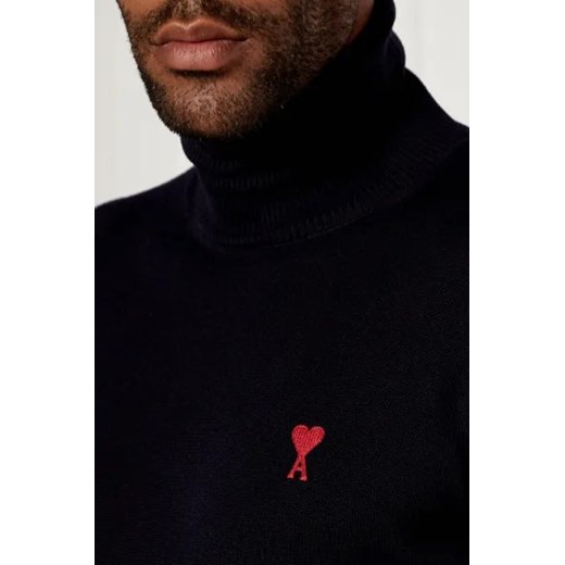 AMI Paris Wełniany golf | Regular Fit Ami Paris L Gomez Fashion Store