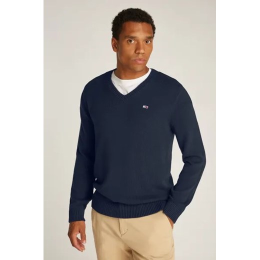 Tommy Jeans Sweter | Regular Fit | z dodatkiem kaszmiru ze sklepu Gomez Fashion Store w kategorii Swetry męskie - zdjęcie 175128109